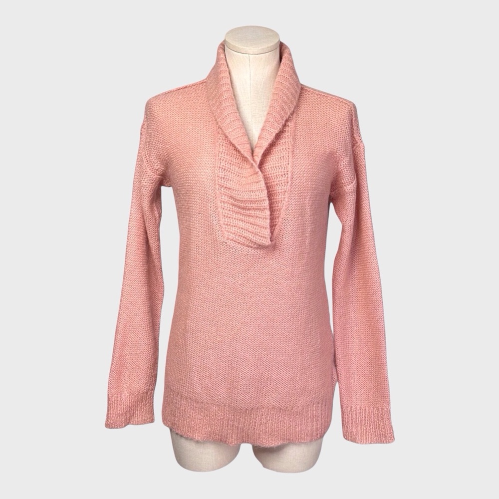 J Crew Dolce Shawl Collar Sweater